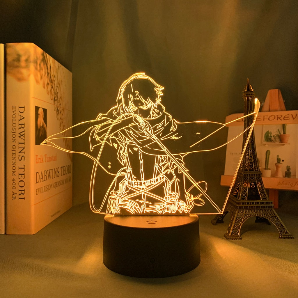 Attack on Titan Night Light Lamp A5 7 colors