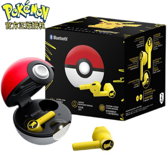 Pokemon Pikachu Earphones Wireless Bluetooth 5.0