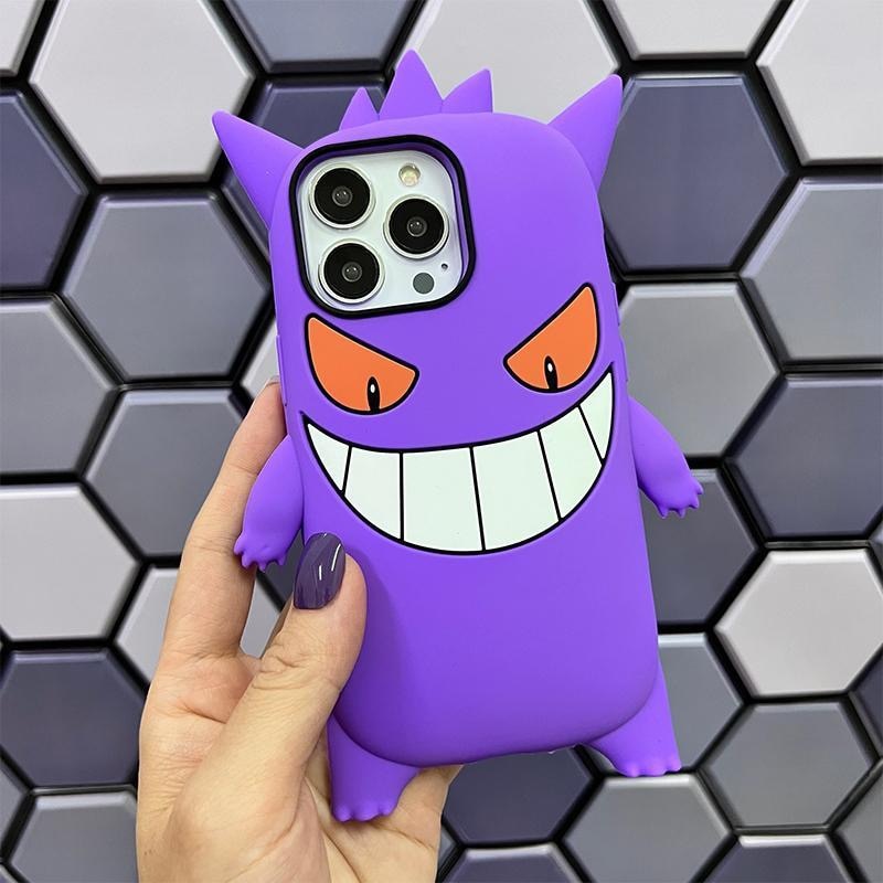 Gengar Silicon Phone Cases For iPhone Gengar