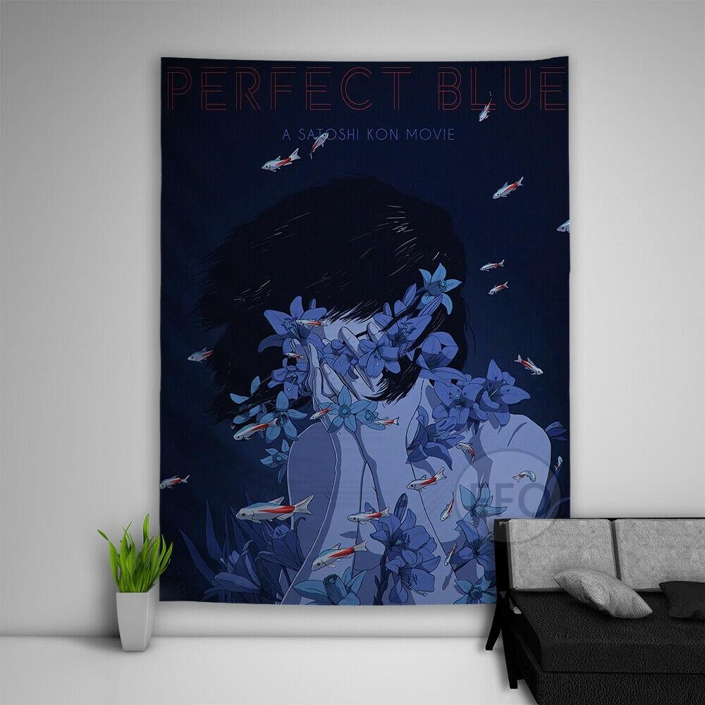 Perfect Blue Wall Tapestry