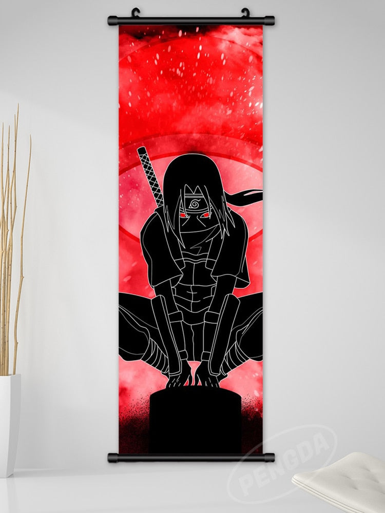 Naruto Silhouette Scroll Poster V-30236 25x75cm