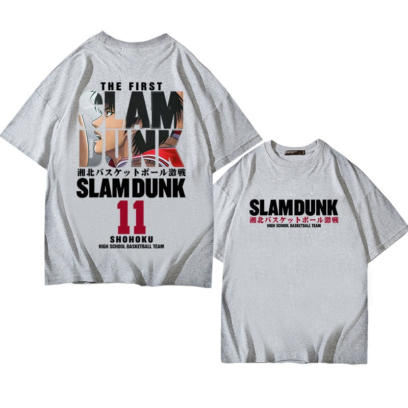 Slam Dunk summer T-Shirt Grey