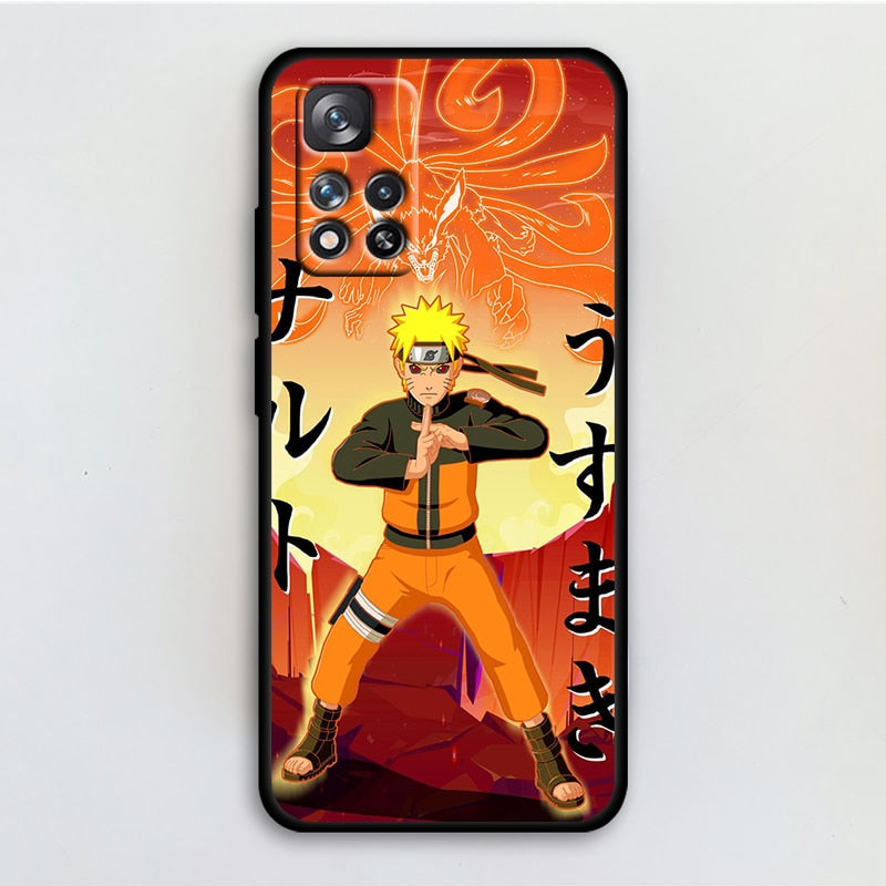 Naruto Team 7 Phone Case For Xiaomi Redmi Note Naruto