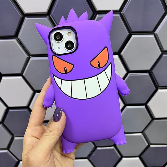 Gengar Silicon Phone Cases For iPhone