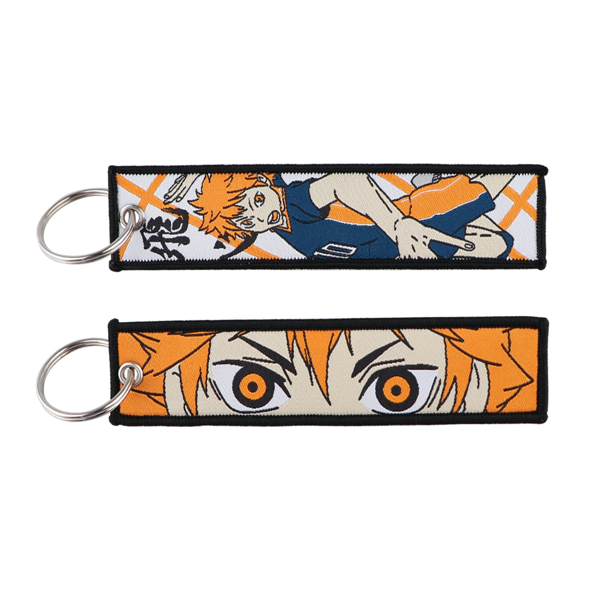 Anime Embroidery Keychain Key Ring 68