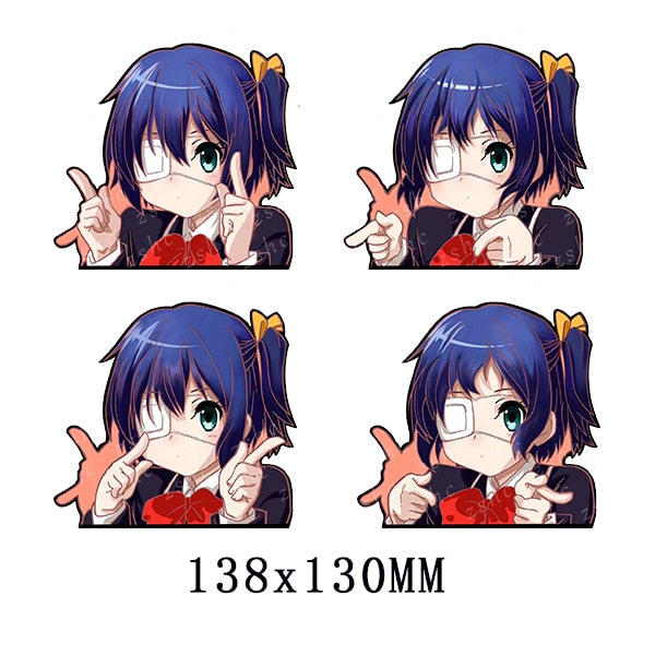 Takanashi Rikka 3D Sticker ( 138 MM)