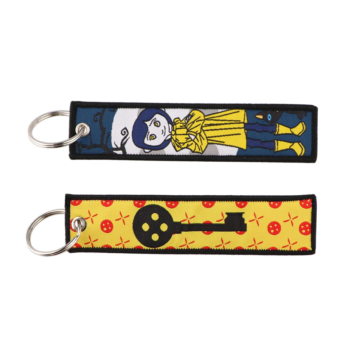 Anime Embroidery Keychain Key Ring 85