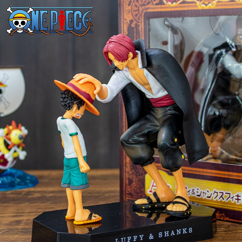 Shanks Straw Hat Luffy One Piece Anime Action Figure Default Title