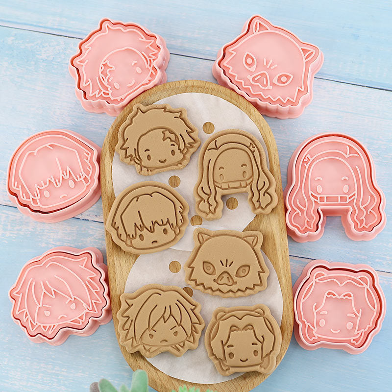 Demon Slayer Anime Cookie Cutter 6Pcs/set