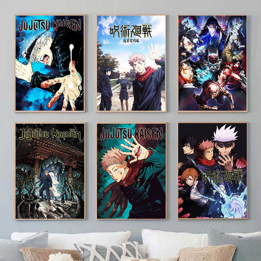 Jujutsu Kaisen decor Canvas Painting