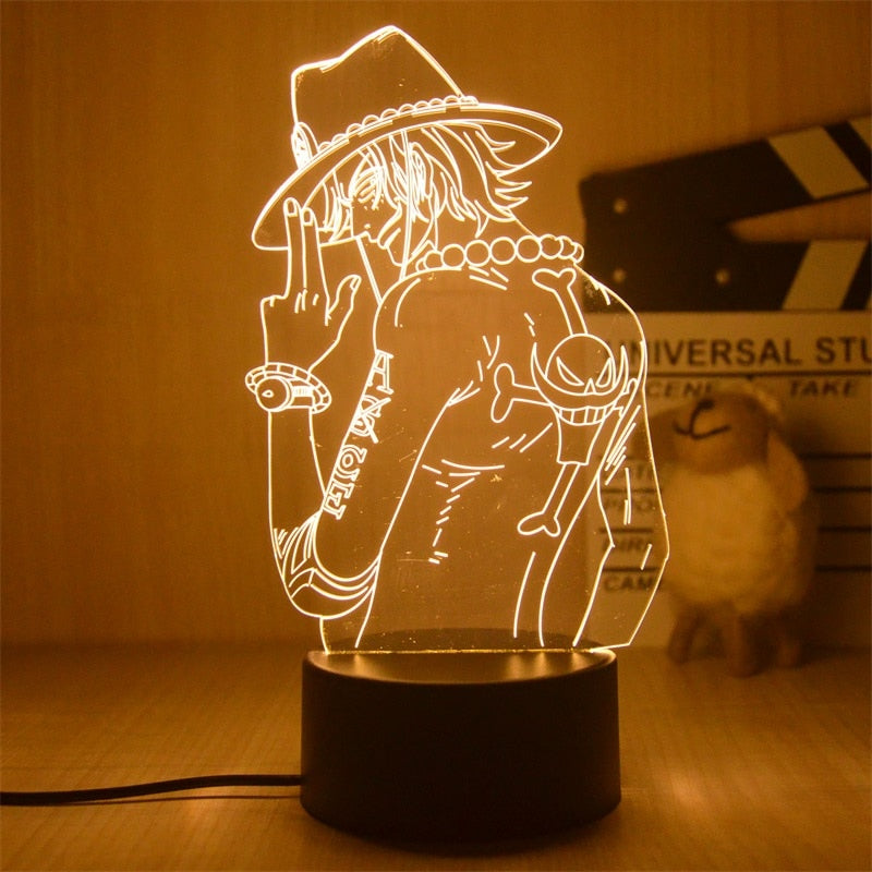 One Piece Night Light Lamp 2 18CM