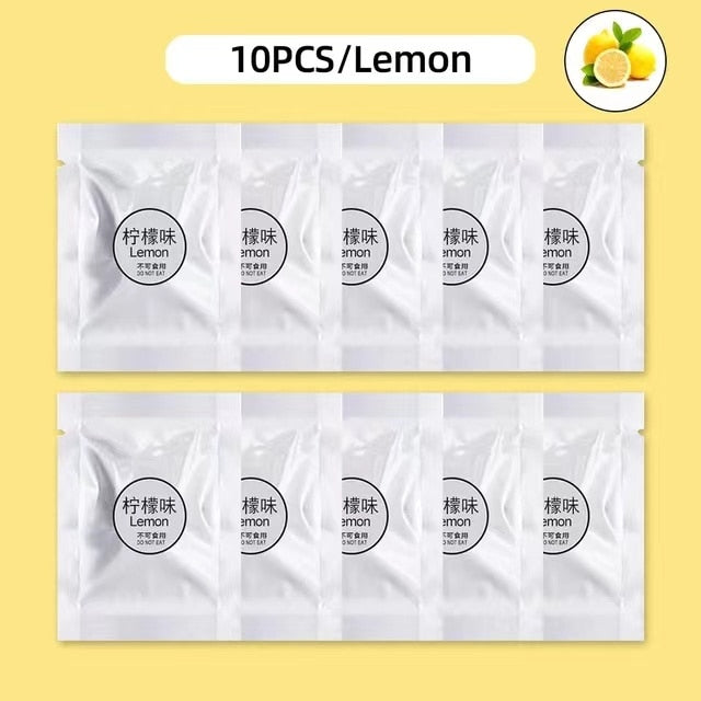 Pikachu Car Air Freshener 10pcs lemon refil