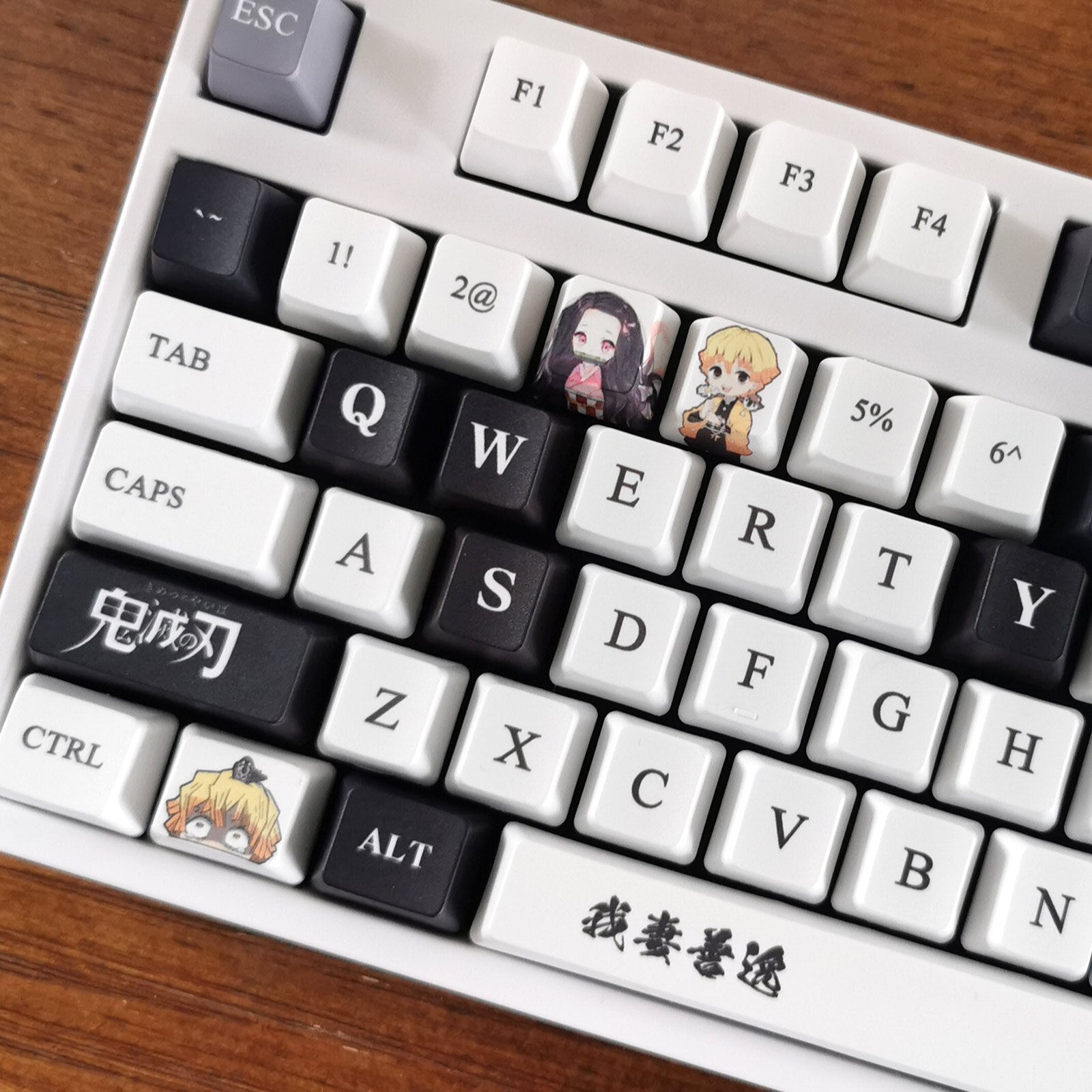 Demon Slayer 137 Keycaps Sub Japanese For Mechanical Keyboard - Anime  Keyboard