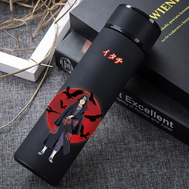 Naruto Stainless Steel Water Bottle Red 500ml
