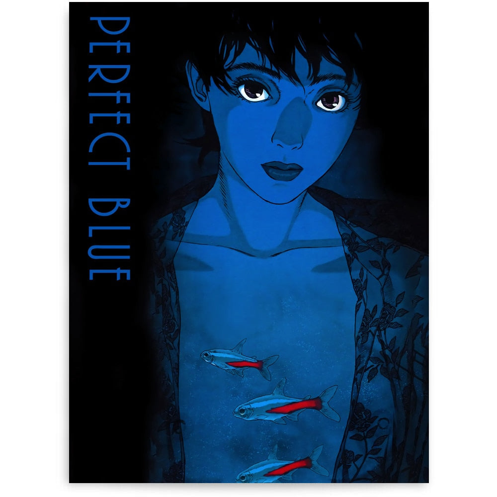 Perfect Blue Wall Tapestry 09