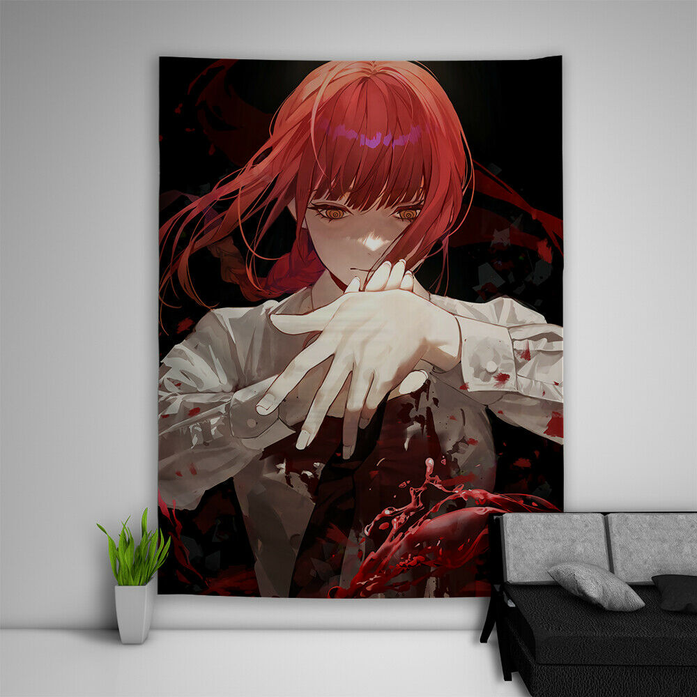 Chainsaw Man Art Wall Tapestry I
