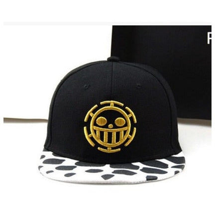 One Piece Baseball Cap (Trafalgar Law Hat) Black